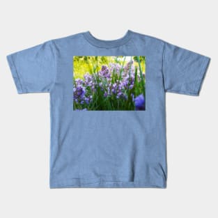 Blue flowers Kids T-Shirt